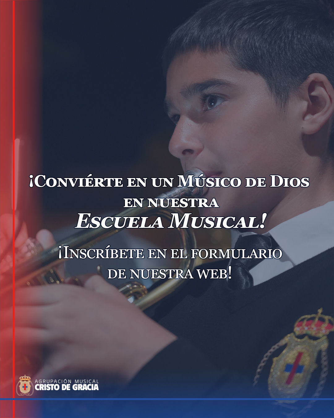 Cartel Escuela de Música Cristo de Gracia